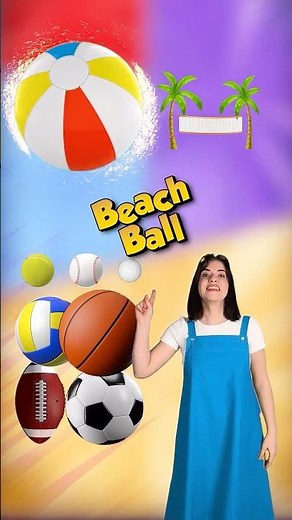 Guess the Balls! 🏀⚽ Learn Sports Balls Fast! | #kids #english #preschool #learning #cartoon