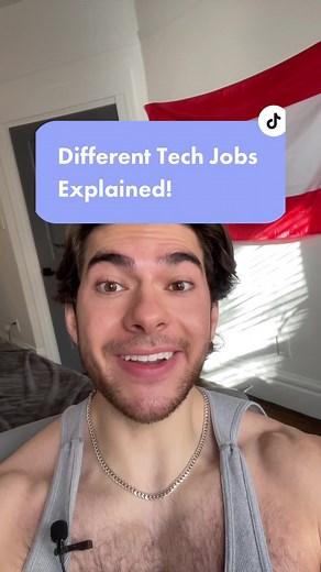 Different Tech Jobs Explained! #computerscience #softwareengineer #datascience #cybersecurity #tech #coding