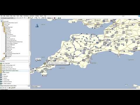 Garmin Basecamp - Folders & Lists