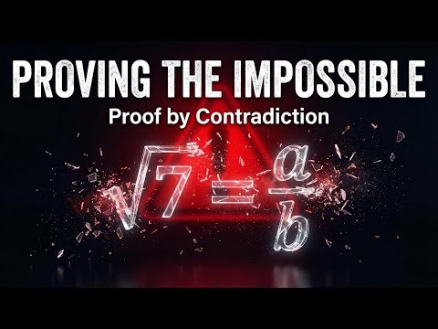 Proof by Contradiction Explained | Proving Root 7 is Irrational (Grade 10 Math)