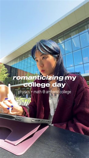 my goal this semester is to romanticize my college days a little more!! i’m so happy to be back on campus with my beautiful friends and i’m feeling grateful than ever to learn everyday :) @anua_global @Old Navy @Tatcha @medicube global @apple @Stanley 1913 @Glassons @ULANKA @SonyElectronics #college #vlog #amherstcollege #dayinmylife #collegevlog