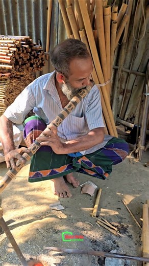 Making Traditional Flutes #making #flute #Amazing #fbreelsfypシ゚