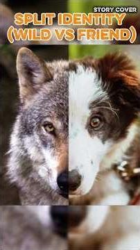 Did Dogs Choose Humans First? 🐺🤯 #youtubeshorts #animalfacts #dogs #wolves