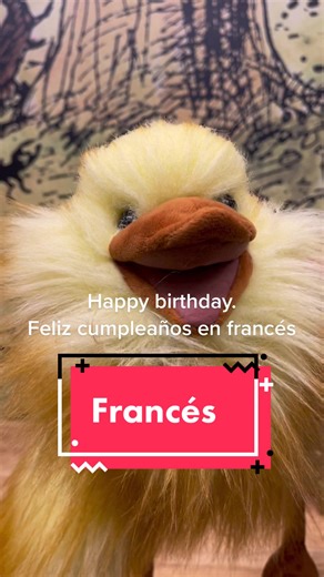 Happy Birthday Song in French | Feliz Cumpleaños en Francés