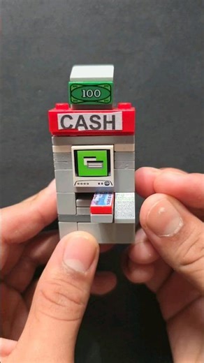 How to Build A Working Lego ATM Machine #lego#moc#bank#diy