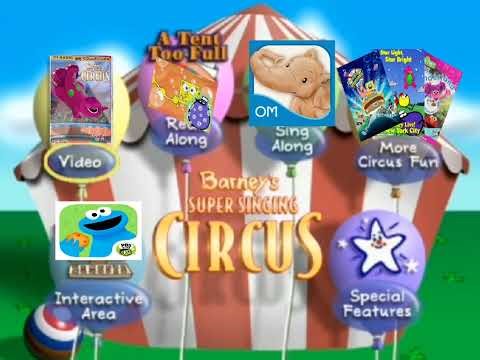 Peep in Rabbitland Barneys Super Singing Circus DVD Walkthrough