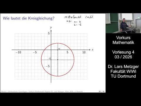 Vorkurs Mathe - Vorlesung 4