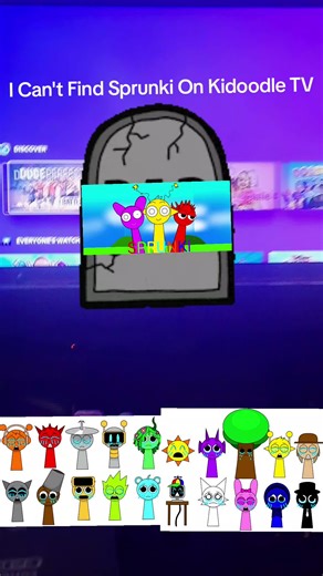 I Can't Find Sprunki On Kidoodle TV