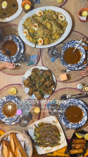 Manar wellbeing ex IEMA on Instagram: "🙏Quand @el_afia_catering te sauve la vie ! 🔥Tout le repas traditionnel livré 1h avant le dîner, maintenus bien au chaud 😂 Merci @el_afia_catering d’exister !"