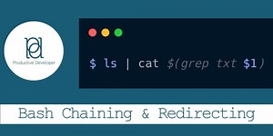 Writing complex bash commands using redirecting, chaining & nesting
