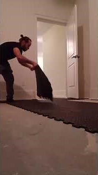 Rubber Tile Installation