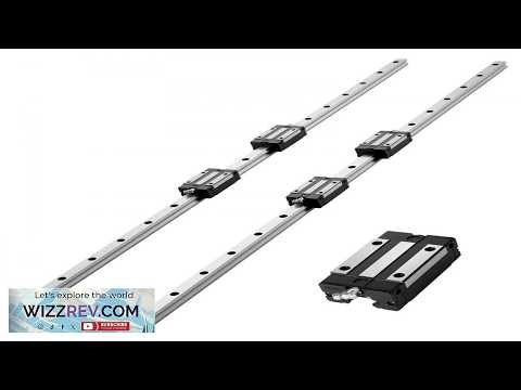 VEVOR Linear Rail Guide Kit HGR20 2Pcs 1000 mm (39.4 inch) Linear