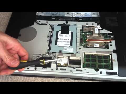 Replacing, removing, upgrading RAM or memory on Dell Latitude E5520 i5 latop.