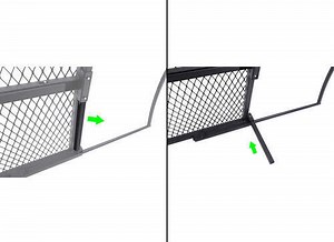 Tailgater Tire Table - 29" Long x 23" Wide - Black Powder Coated Steel Tire Table Camping Table TT54