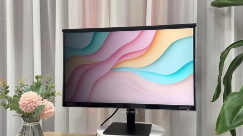 Magnetic Computer Privacy Screen Filter 24 Inch for Frameless Monitor Thin Bezel 16:9 Widescreen, 24in Hanging Removable Anti Blue Light Eye Protection Shield, Anti Spy Protector Panel