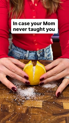 🍋 Genius simple lemon salt hack makes a natural deodorizer #lifehacks #SmartLiving #ecofriendly #cleanhome | Randy & Mandy