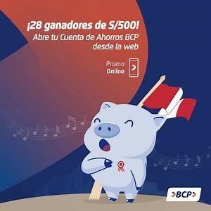 163 reactions · 18 comments | ¡Por poco días! Multiplica x10 tus opciones abriendo tu Cuenta de Ahorros del 15 al 19 de Julio. Válido solo por la web. | Banco de Crédito BCP | Facebook