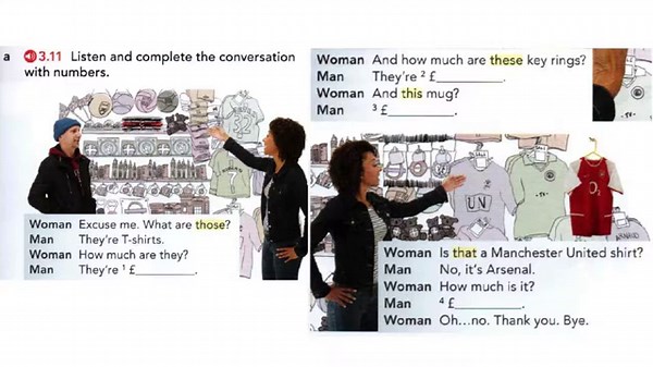 English File beginner 4th edition SB_3.11