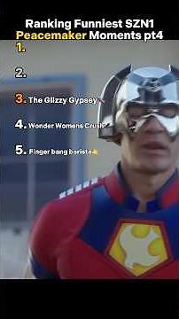 Ranking The FUNNIEST Peacemaker Season 1 Moments #peacemakerseason2 #vigilante #peacemaker #funny