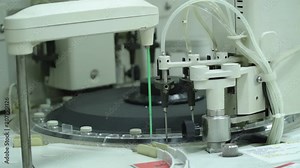 Modern automated laboratory installation for testing patients