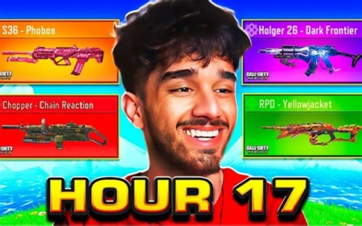 Vague 决定用CODM中的每一把机枪开核