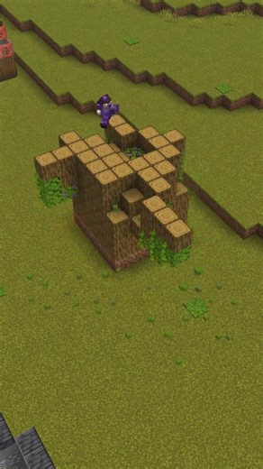 Collecting Azalea Leaves #shorts #minecraft