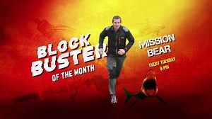 7.3K views · 206 reactions | One daring action to stay alive inside shark infested waters. Witness Bear Grylls survive extreme wilderness with celebrities, Rob Brydon, Anthony Joshua and Warwick Davis. Watch the Block Buster of the Month, Mission Bear- Tuesday at 9 PM only on Discovery! | Discovery Channel India | Facebook