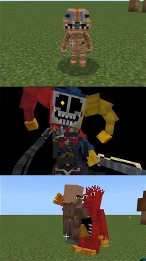 Prototype, lily, Chum Chompkins - Poppy Playtime Chapter 5 - Minecraft