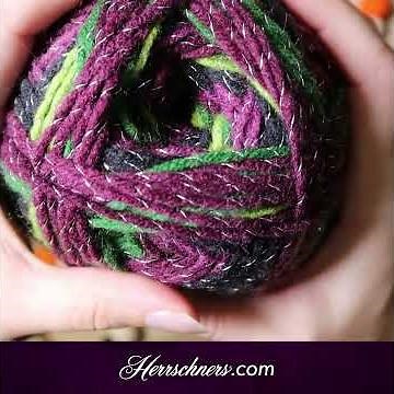 Herrschners Worsted 8 - Halloween Sparkle Yarn