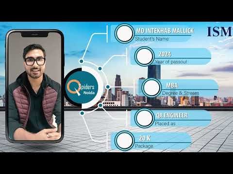 QA ENGINEER || JSPIDERS NOIDA || PLACED STUDENT REVIEW