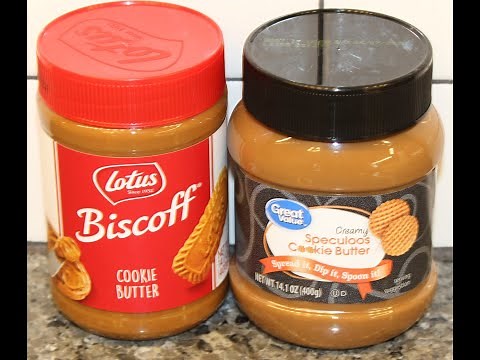 Lotus Biscoff Cookie Butter vs Great Value (Walmart) Speculoos Cookie Butter: Blind Taste Test