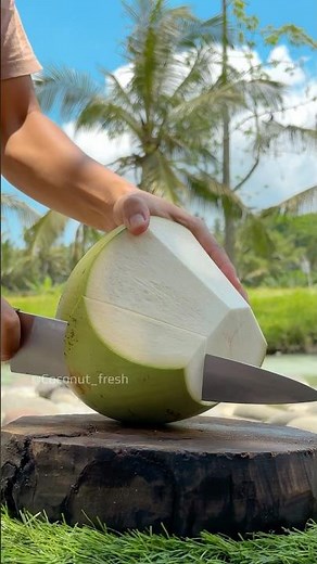 Easy Coconut Peeling Technique