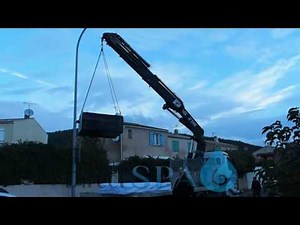 Livraison d'un Spa - Grutage d'un Spa - DIRECT'SPA
