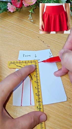 how to make a simple pattern #sewing #fashion #tutorials#penjahit #pattern#design