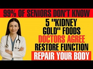 5 "Kidney Gold" Foods that RESTORE Function (Doctor-Backed Science!)