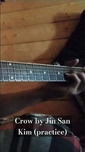 Crow by Jin San Kim Acoustic Guitar #fingerstyle #фингерстайл #crow #jinsankim
