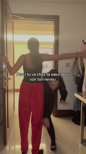 Visite chez ma sœur pour voir mon neveu