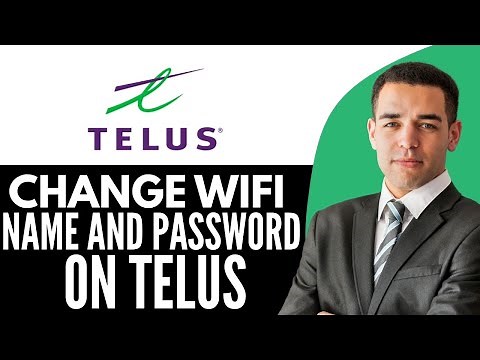 How To Change WiFi Name And Password On Telus (2025) Step By Step