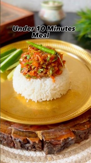 This 10-Minute Chutney Is Pure Magic! ✨ | Smoky Tomato Chutney 🍅🔥