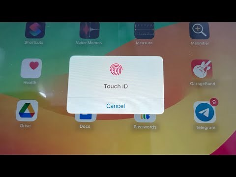 iPadOS 18: How to Require Fingerprint to Open Apps on iPad
