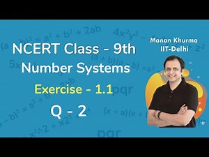 Class 9 Chapter 1 Ex 1.1 Q 2 Number Systems Maths NCERT CBSE