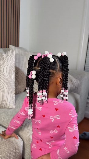123K views · 24K reactions | style my daughter hair with me products I use: @ilovethedoux Big poppa defining gel + twist and curl cream @donnasrecipe spray bottle @tangleteezer ultimate detangler brush Any rattail or parting comb and sleeking brush What do you guys think!? #toddlerhair #toddlerhairstyles #toddlerhairtutorials #washday #toddlerhairstyle | Jazmyn Frazier | Facebook
