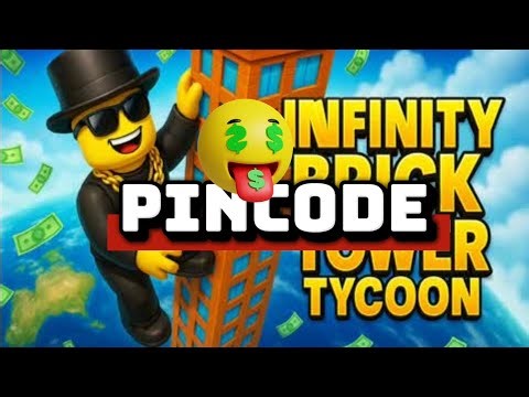 Infinity Brick Tower Tycoon [Pincode Pin Code] #fortnite #gaming #codes #code #tycoon