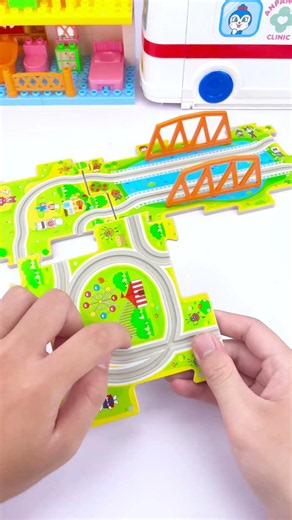 アンパンマン パネルをつなげてレッツゴー! くねくねパズルDX#asmr #toys #anpanman #shorts