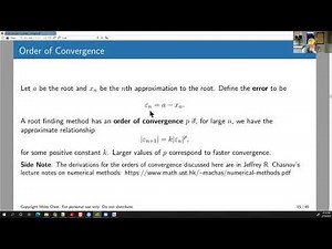 Stats 102A Lesson 7-3 Numeric Methods - Bisection method, derivative approximation, optimization