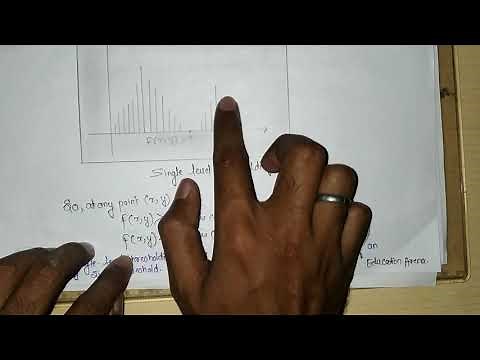 Thresholding in digital image processing