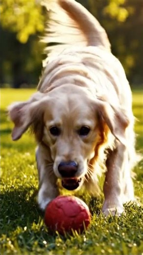 Dog Playing with a ball– Heartwarming Pet Moments 🐶❤️