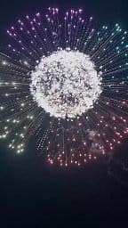 Orange Peony Crossing Nishiki Kamuro Circles Crackling Pistil #fireworks #fireworkshow #feuerwerk #fuegosartificiales #huge #pyrography #satisfying #satisfyingvideos #fbreels #reels #fyp #foryou #virals #fypシ゚viral | Firework Cloud