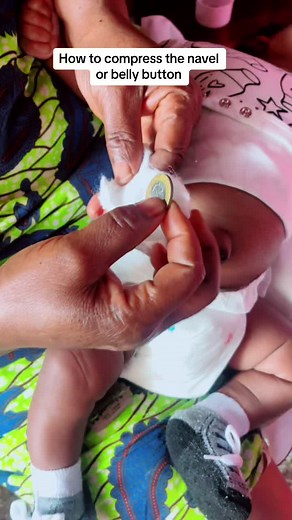 How to Compress the Navel or Belly Button