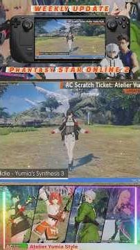 PSO2NGS Part 3 Weekly Update: 09/03/25 #pso2 #ngs #pso2ngs #update #atelieryumia